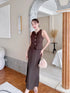 Two Piece Waistcoat Style With Fishtail Skirt